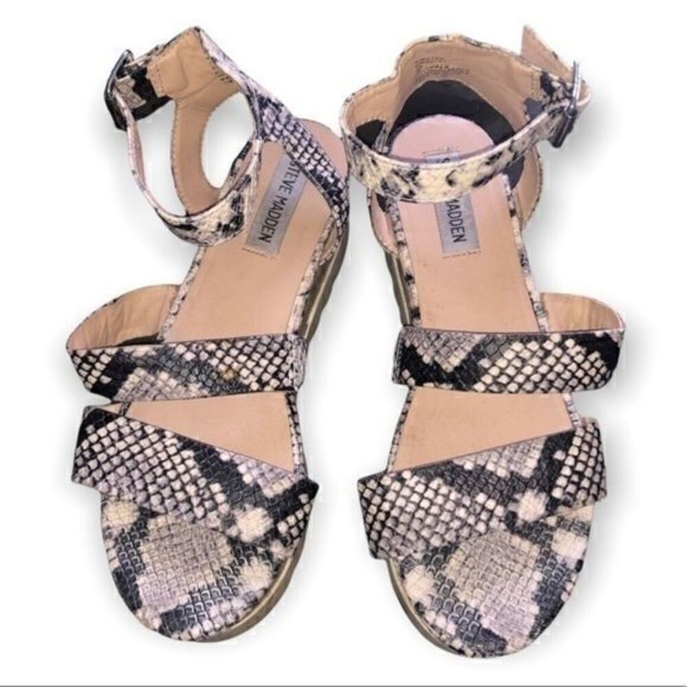 Steven Madden sandals platform size 7